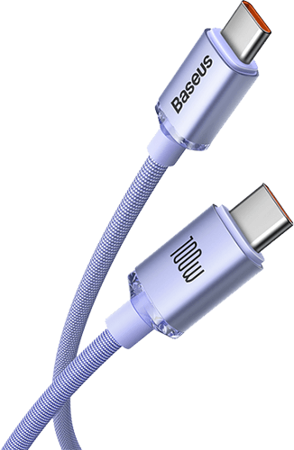Baseus Crystal Shine Series PD Cable Type-C to Type-C 100W 2m image
