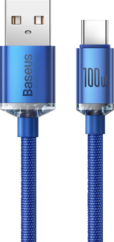Baseus Crystal Shine Series Cable USB to Type-C 100W 1.2m  image