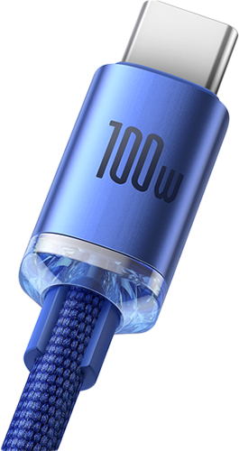 Baseus Crystal Shine Series Cable USB to Type-C 100W 1.2m  image