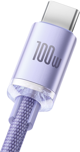Baseus Crystal Shine Series Cable USB to Type-C 100W 1.2m  image