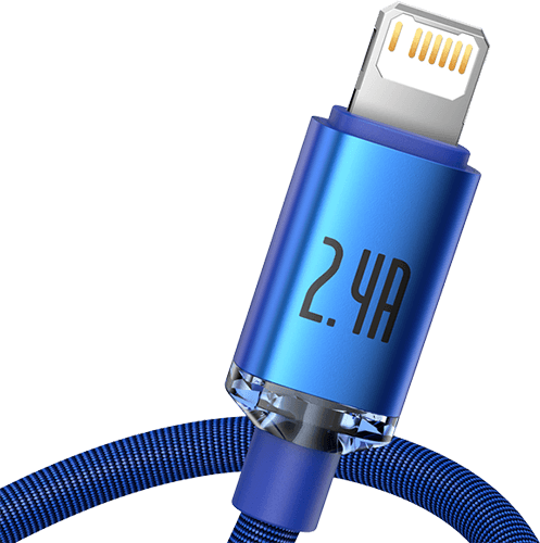 Baseus Crystal Shine Series Cable USB to Lightning 2.4A 1.2m image