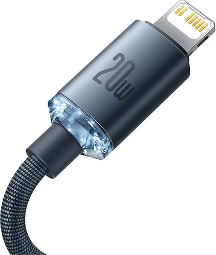 Baseus Crystal Shine Series Cable Type-C to Lightning 20W 2m image