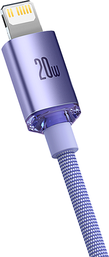 Baseus Crystal Shine Series Cable Type-C to Lightning 20W 2m image