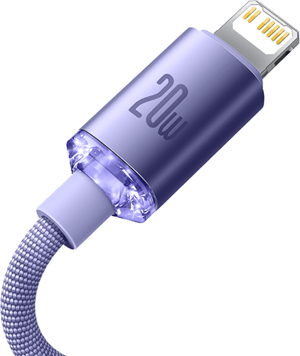 Baseus Crystal Shine Series Cable Type-C to Lightning 20W 2m image